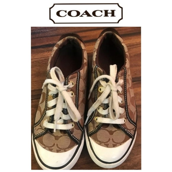 Coach Shoes - COACH Barrett Signature sneakers